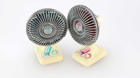 東芝扇風機 カプセルトイ 昭和 レトロ ミニチュア フィギュア