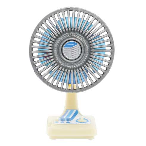 東芝扇風機 カプセルトイ 昭和 レトロ ミニチュア フィギュア