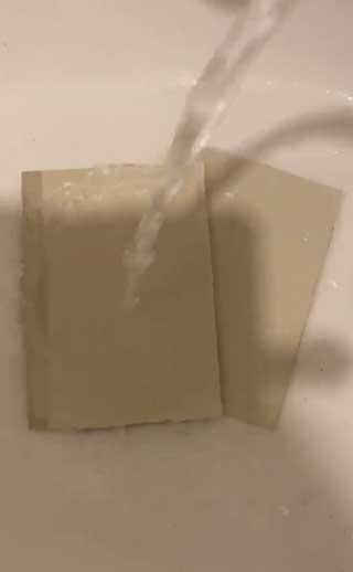 大栗紙工 濡れた ノート レスキュー 方法 復活 冷凍 乾かす