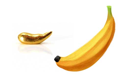 純金の運幸 JUNGOLD バナナ 巻き コイン うんこ