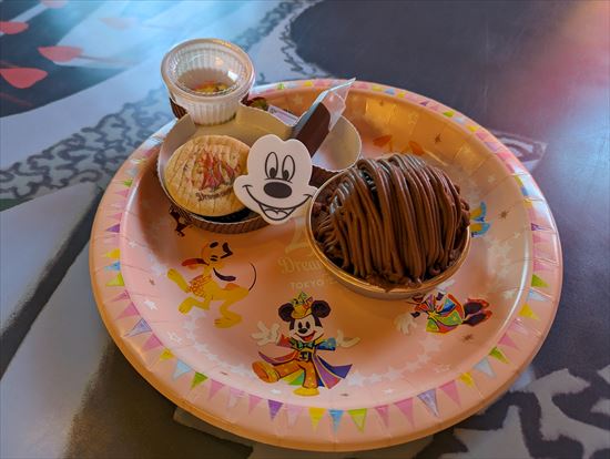 リトルパティシエ・ミッキーマウスデザート