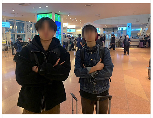 白城あやかと中山秀征と息子たち