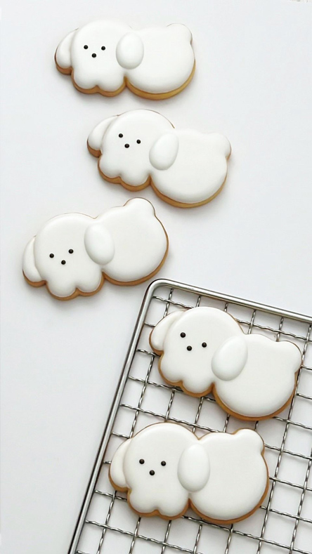 犬のクッキー・縦