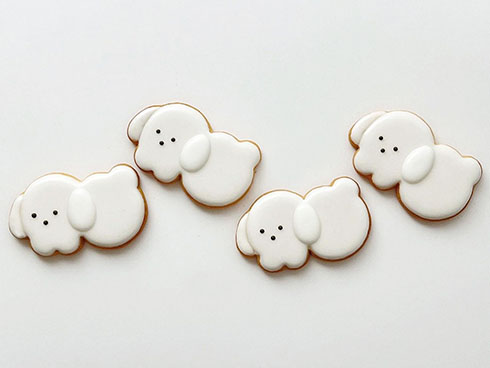 犬のクッキー・横