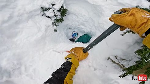 レスキュー 救助 スノボ