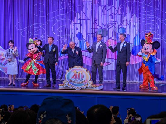 東京ディズニーリゾート 40周年 セレモニー