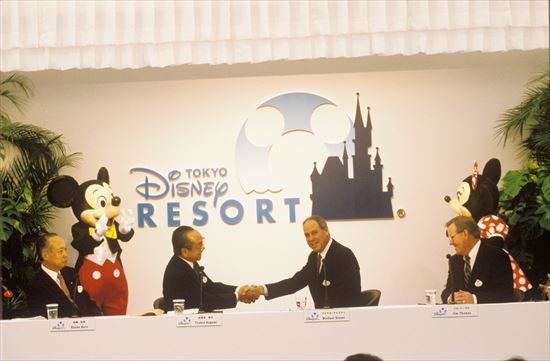 1988年10月22日の東京ディズニーシー着工式