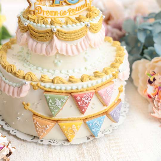 東京ディズニーリゾート 開業40年 お祝い ケーキ 手作り  ファン パティシエ