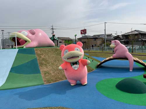 香川県 綾川町 ヤドン公園 開園 ポケモン 四国初