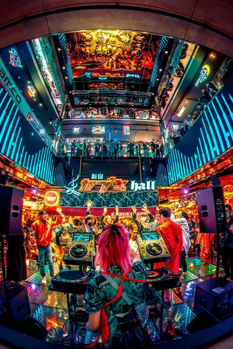 歌舞伎町 タワー サイバーパンク ブレードランナー 新宿カブキhall 歌舞伎横丁