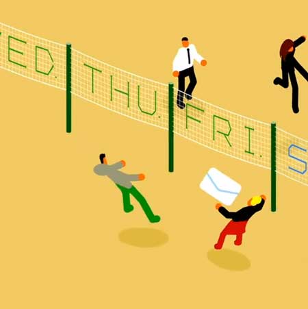 クライアント やり取り メール ラリー ループ 動画 デザイナー イラストレーター プロデューサー