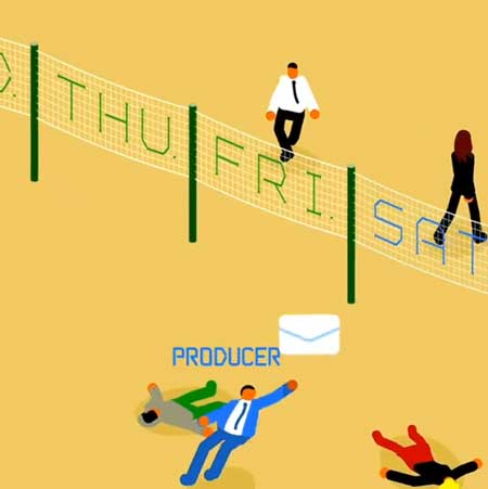 クライアント やり取り メール ラリー ループ 動画 デザイナー イラストレーター プロデューサー