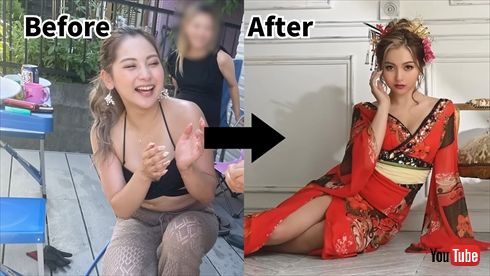 ゆきぽよの12キロ減ダイエットのビフォーアフター