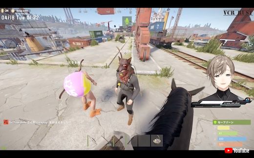 VCR RUST スト鯖 だるまいずごっど ありさか 叶 魔界ノりりむ コント チョコプラ