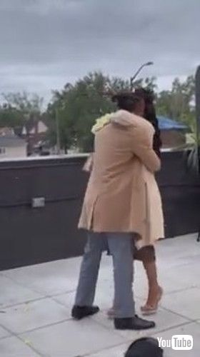 「Man Does Surprise Proposal for Girlfriend - 1371080」