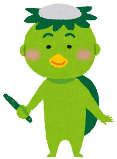 友達 LINE カッパ探し きゅうり 漬物