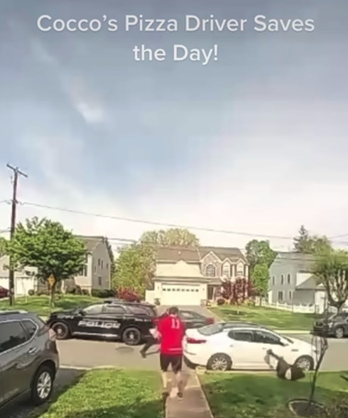 ピザ 逮捕 ハプニング