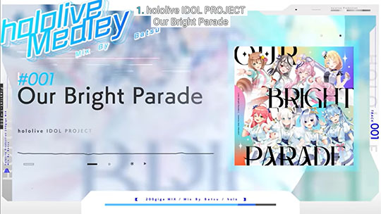 ホロライブプロダクション　メドレー　200曲
