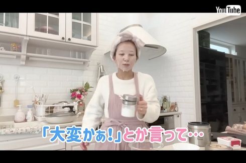 長男の弁当を作る辻希美