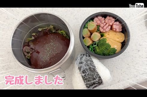 長男の弁当を作る辻希美