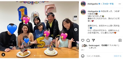 石田ファミリーとすみれ