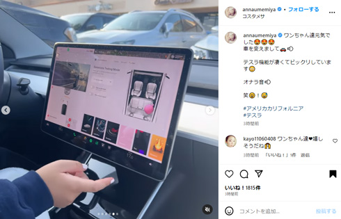 梅宮アンナInstagram