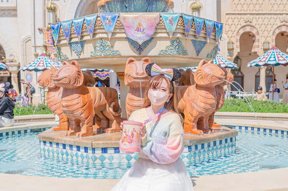  アラビアンコーストの噴水の写真