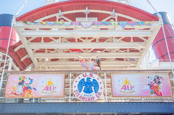 アメリカンウォーターフロントの装飾の写真 