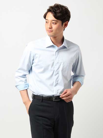 青山商事 SHUN シュン シャツ マグネット式ボタン ノンアイロン