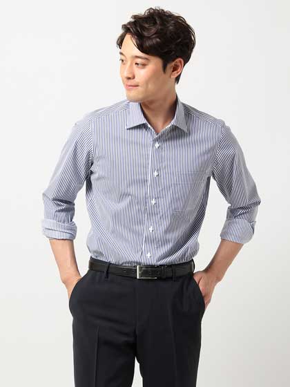 青山商事 SHUN シュン シャツ マグネット式ボタン ノンアイロン