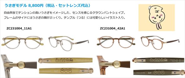 ちいかわ Zoff メガネ アイウェア