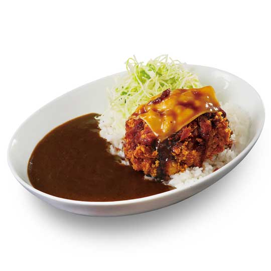 とんかつ専門店 かつや デミチーズハンバーグカツカレー 極厚ハンバーグカツ 期間限定 メニュー