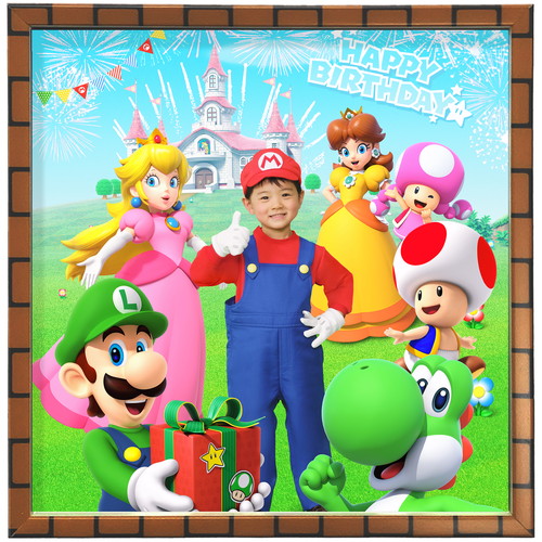 「スーパーマリオ」撮影