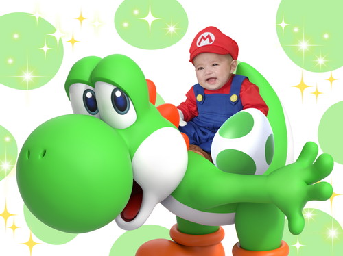 「スーパーマリオ」撮影