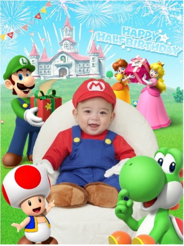 「スーパーマリオ」撮影