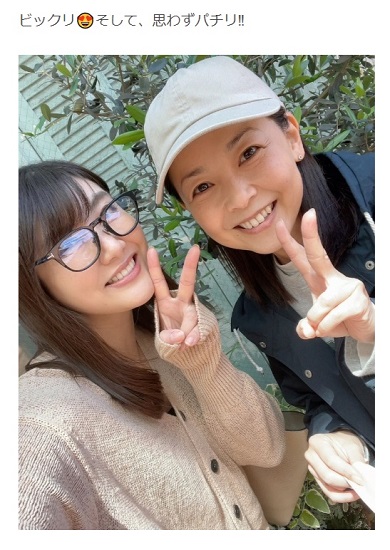 安めぐみさんとはしのえみさん