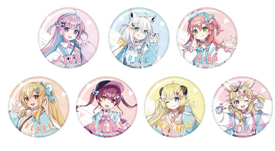 「ホロライブ×ローソン」コラボ　白上フブキ　湊あくあ　さくらみこ　不知火フレア　宝鐘マリン　角巻わため　尾丸ポルカ