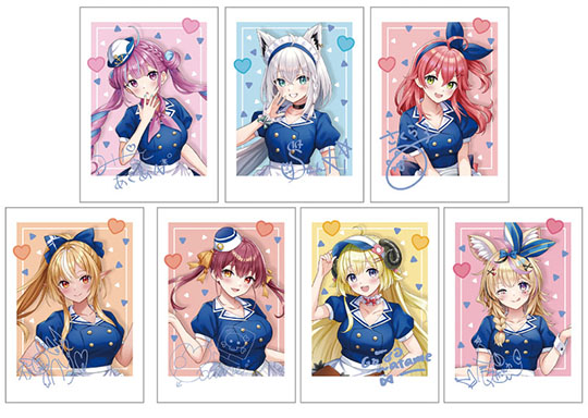 「ホロライブ×ローソン」コラボ　白上フブキ　湊あくあ　さくらみこ　不知火フレア　宝鐘マリン　角巻わため　尾丸ポルカ