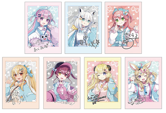 「ホロライブ×ローソン」コラボ　白上フブキ　湊あくあ　さくらみこ　不知火フレア　宝鐘マリン　角巻わため　尾丸ポルカ