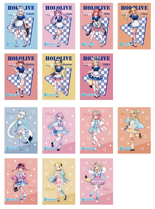 「ホロライブ×ローソン」コラボ　白上フブキ　湊あくあ　さくらみこ　不知火フレア　宝鐘マリン　角巻わため　尾丸ポルカ