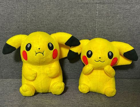 マイピカチュウ ぬいぐるみ 2点セット MY PIKACHU ポケモン】垂れ耳