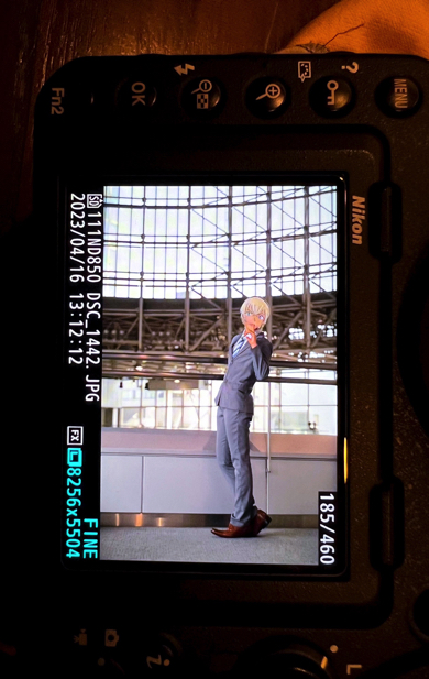 安室透のお面が似合いすぎるコスプレイヤー