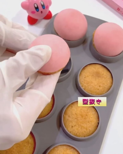 「星のカービィのチョコフィナンシェ」