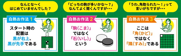 オセロ 4つの点