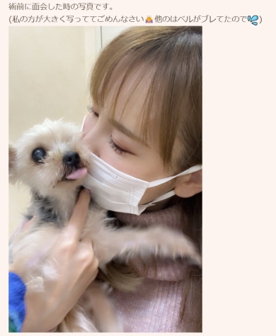 上原さんと愛犬