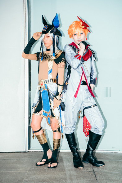 お隣のまーりゃん。の「原神」タルタリヤと零崎 零の「原神」セノ