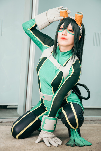 てとらの「僕のヒーローアカデミア」蛙吹梅雨