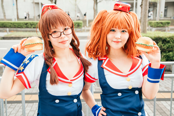 煮卵たまにゃんとナノチの「アイドルマスター」秋月律子と高槻やよい