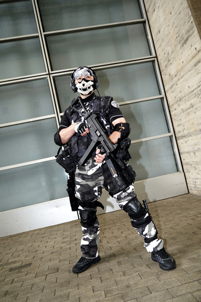 志龍のオリジナルミリタリーコス