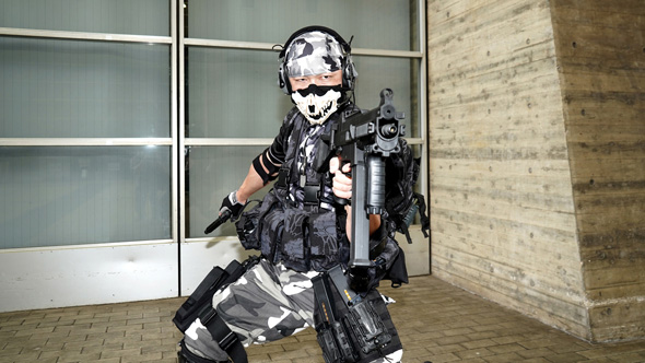 志龍のオリジナルミリタリーコス